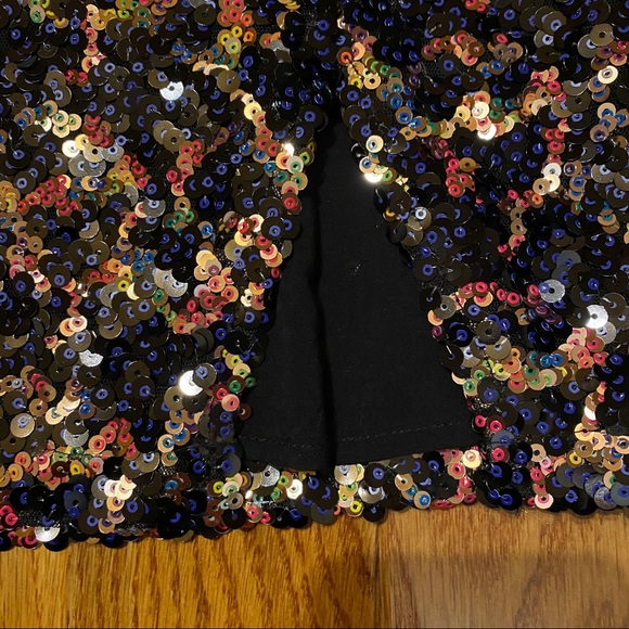 UO Sequin Mini Skirt - Picture 5 of 6